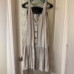 Button-up dress